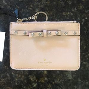 Kate spade studded coin purse